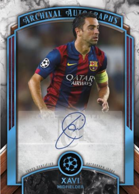 2022/2023 Topps Museum Collection UEFA Champions League Checklist